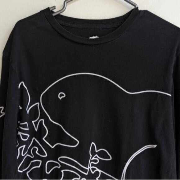 Roots black long sleeve tee shirt - Picture 2 of 4